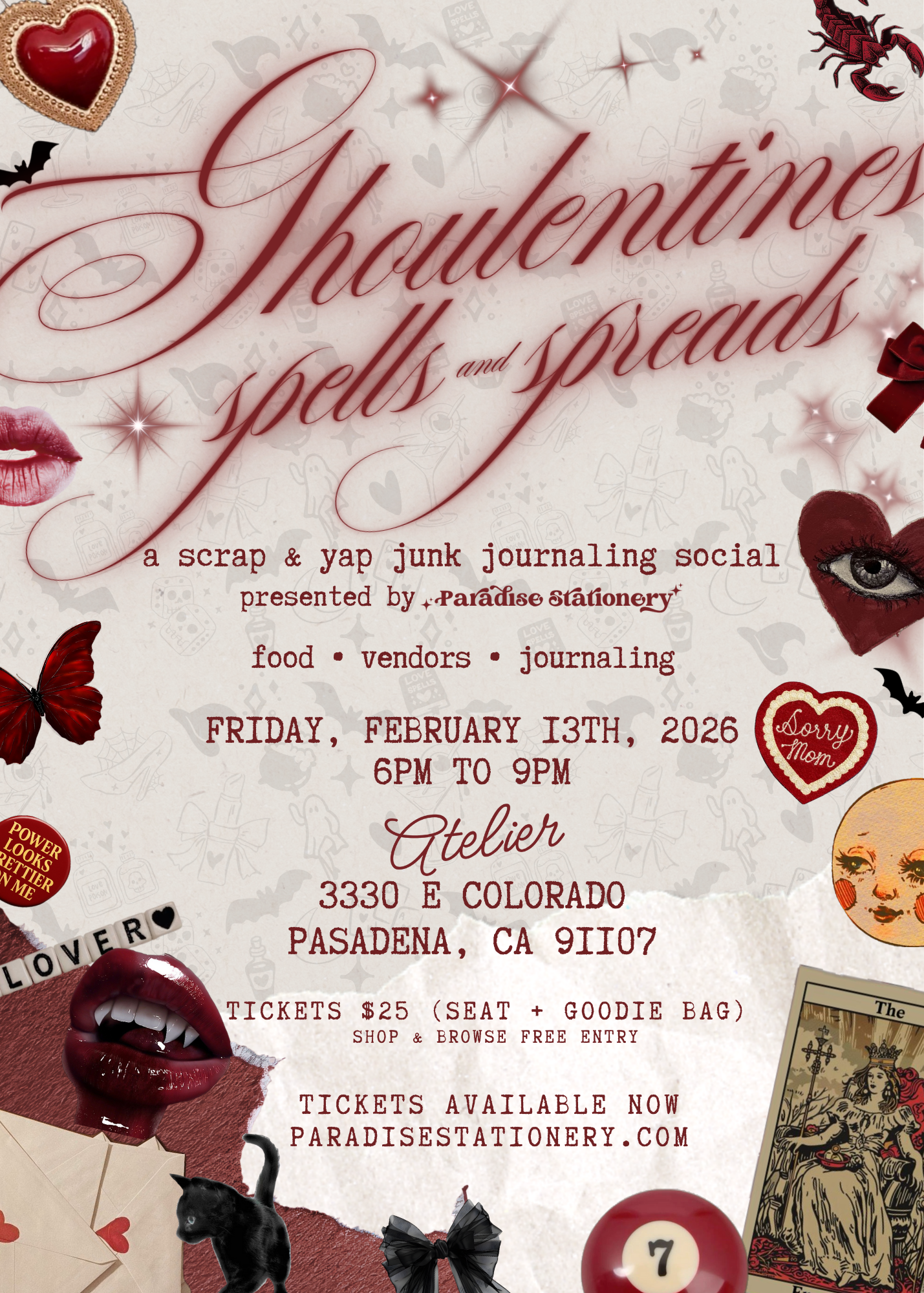 Ghoulentines Spells and Spreads Scrap & Yap