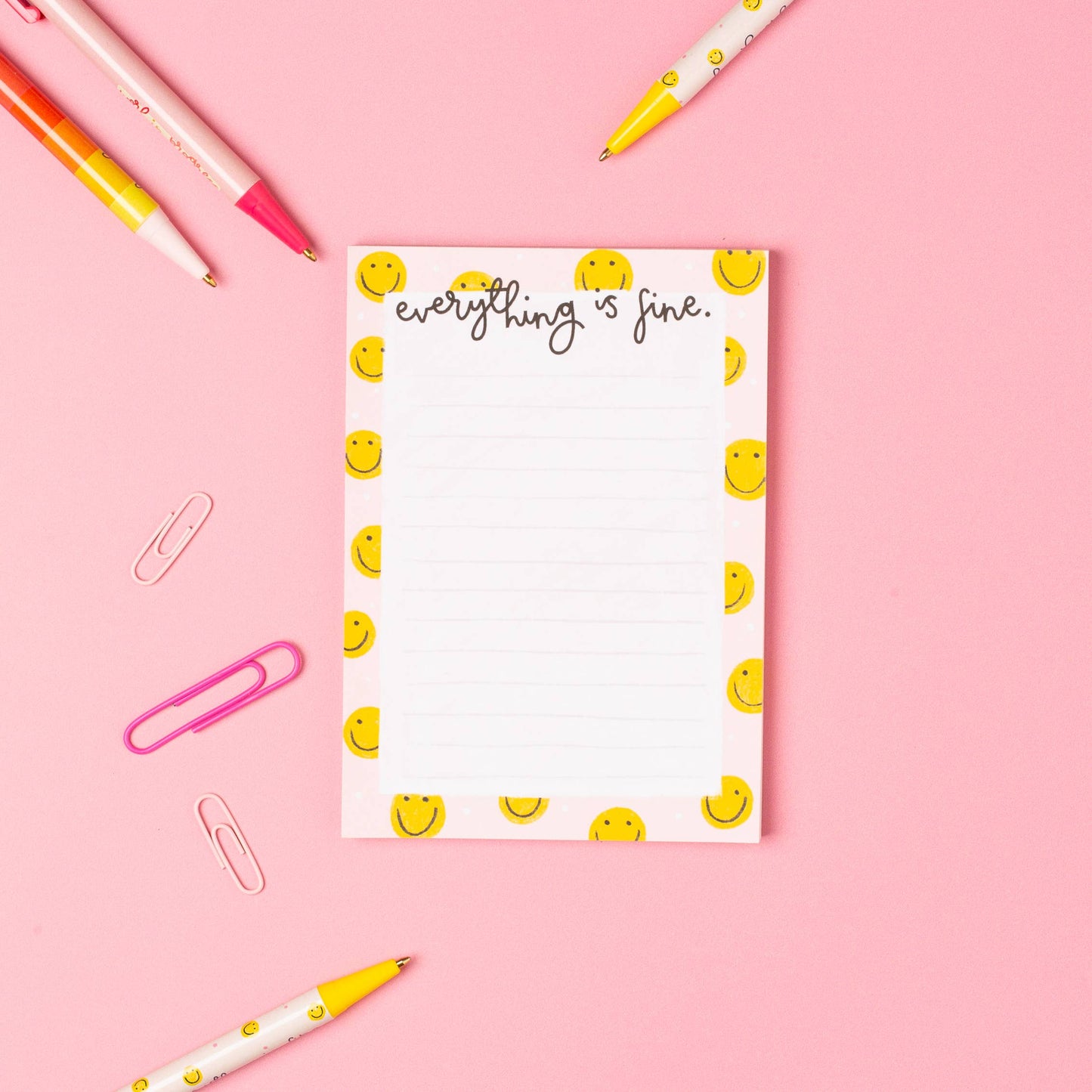 A6 notepad - everything is fine