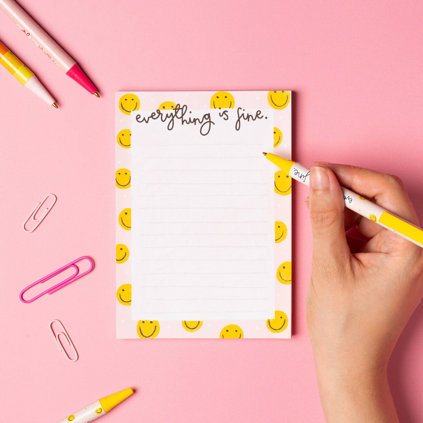 A6 notepad - everything is fine