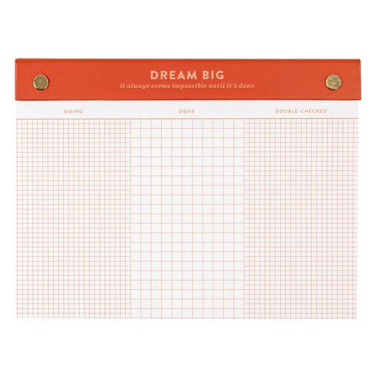 Dream Big 6x8 Notepad