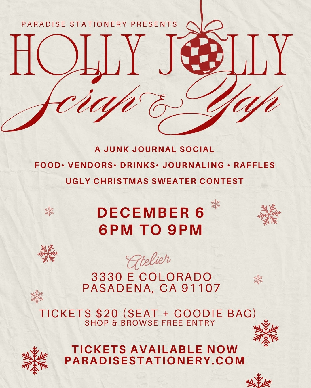 Holly Jolly Scrap & Yap