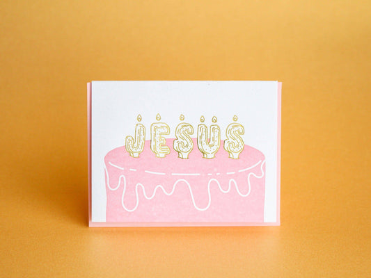 Jesus Birthday Greeting Card
