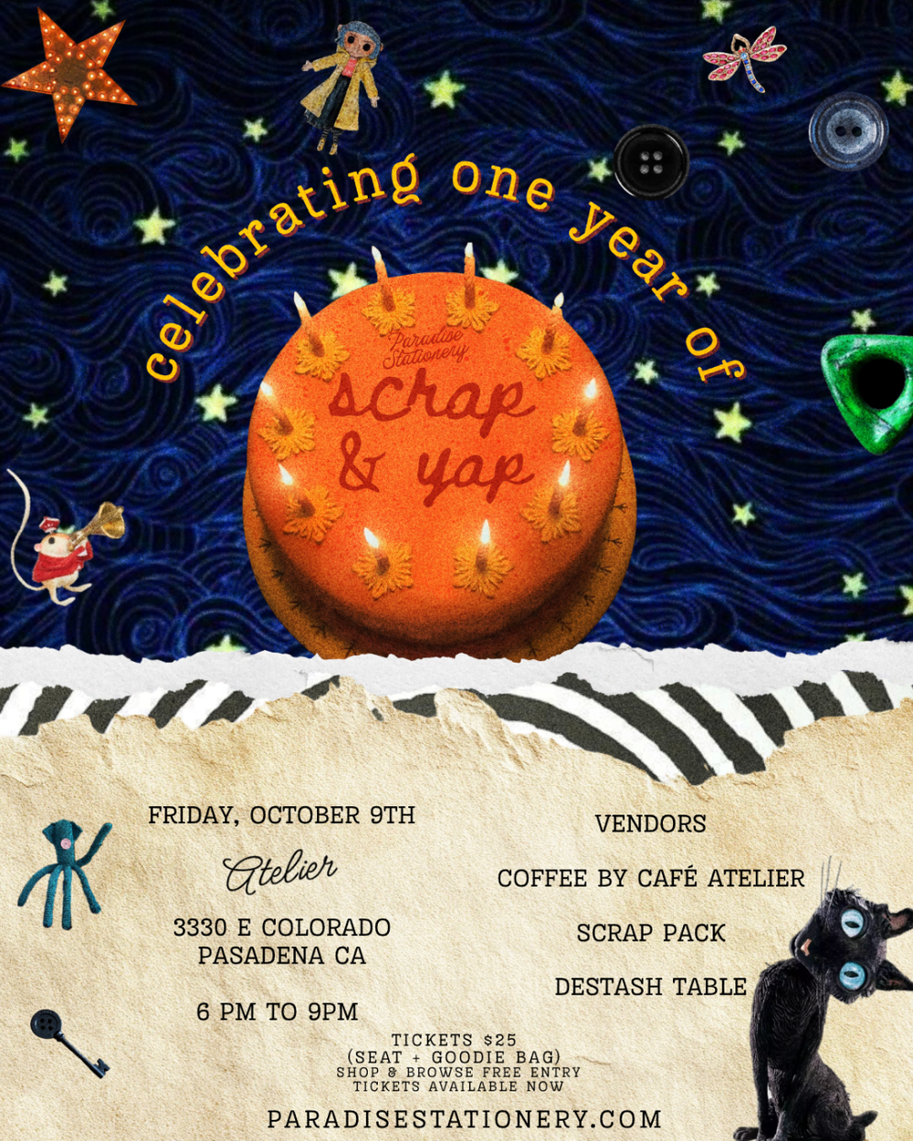 Scrap & Yap - Buttons, Cake & Other Things