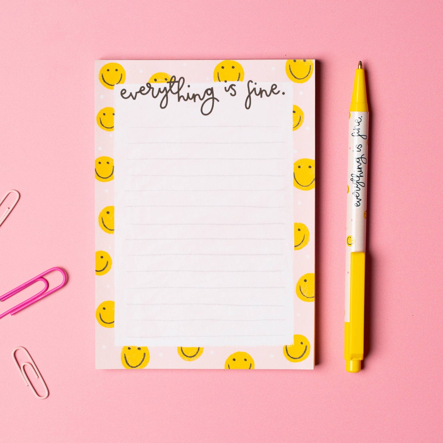 A6 notepad - everything is fine
