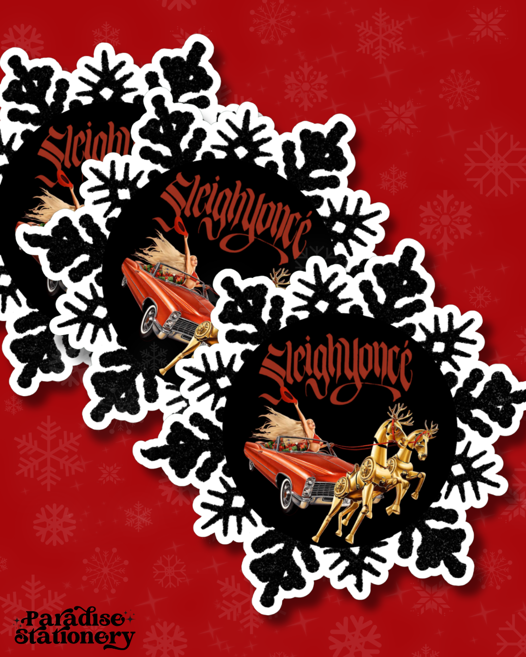 Ho Ho Ho Snoflake Sleigh – Limited Edition