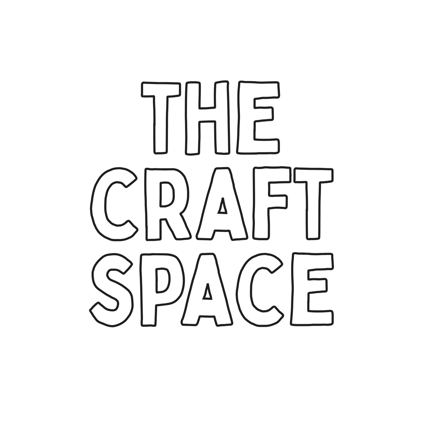 Craft table with stationery supplies and creative tools