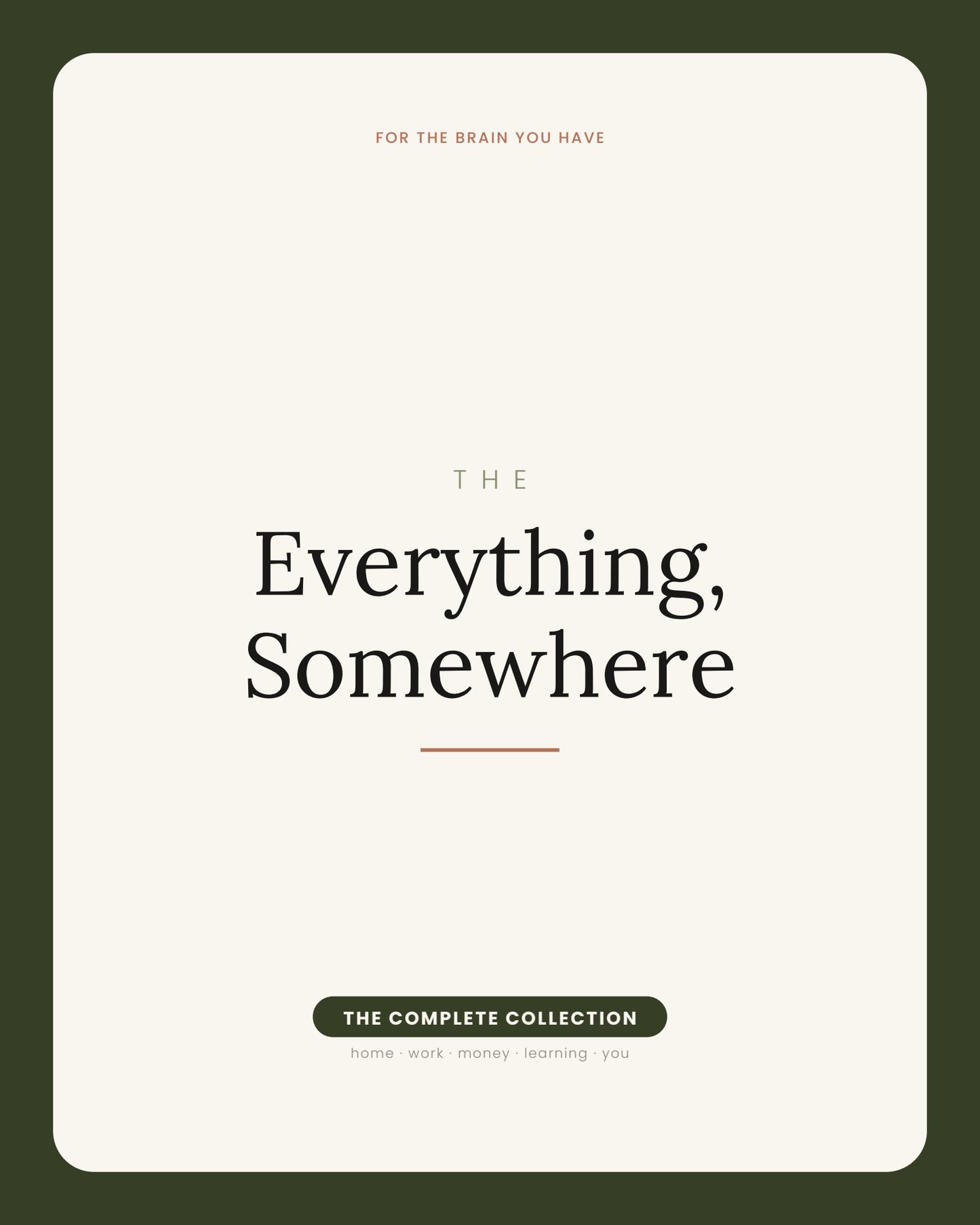 Everything, Somewhere: The Complete Collection (Color)