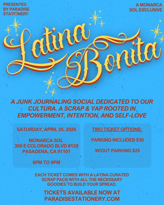 Latina Bonita Scrap & Yap (Saturday April 25)
