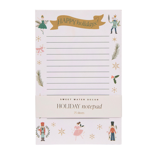 Nutcracker Notepad - Christmas Stationery & Gifts