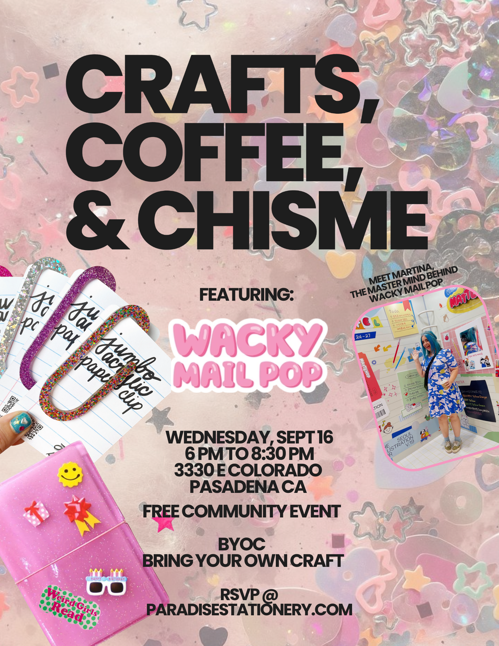 Crafts, Coffee, & Chisme