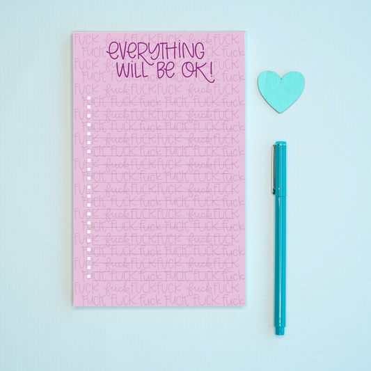 Everything Will Be OK Notepad