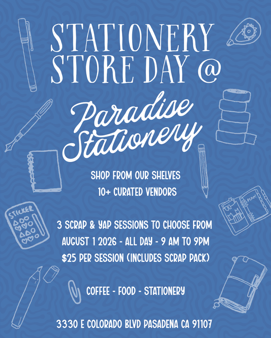 Stationery Store Day Scrap & Yap