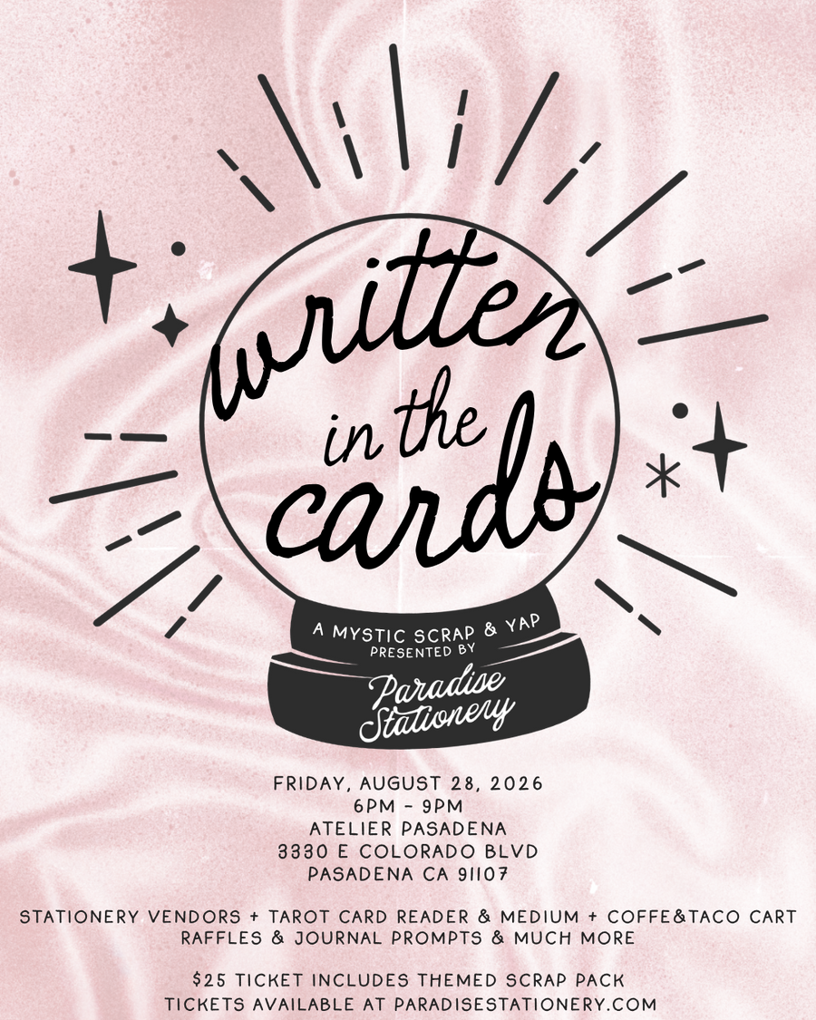 Written in the Cards Scrap & Yap